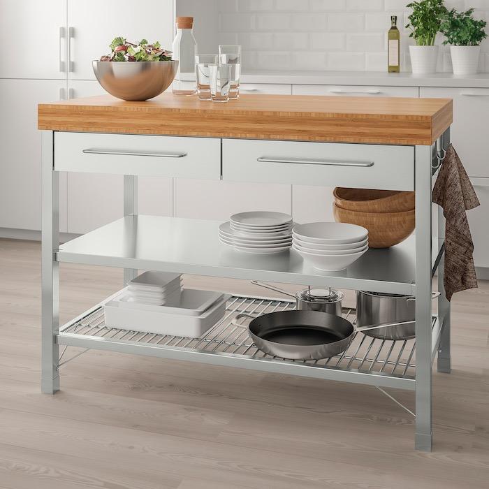 Ikea Kitchen Island Rimforsa Furniture Home Living Bathroom Kitchen Fixtures On Carousell