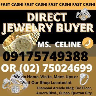 JEWELRY BUYER- FAST, SECURE & DIRECT
