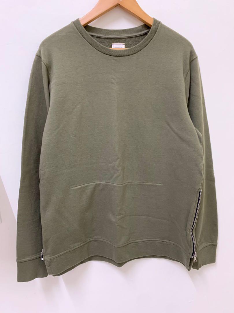 John Elliott x Gap green villain crew neck