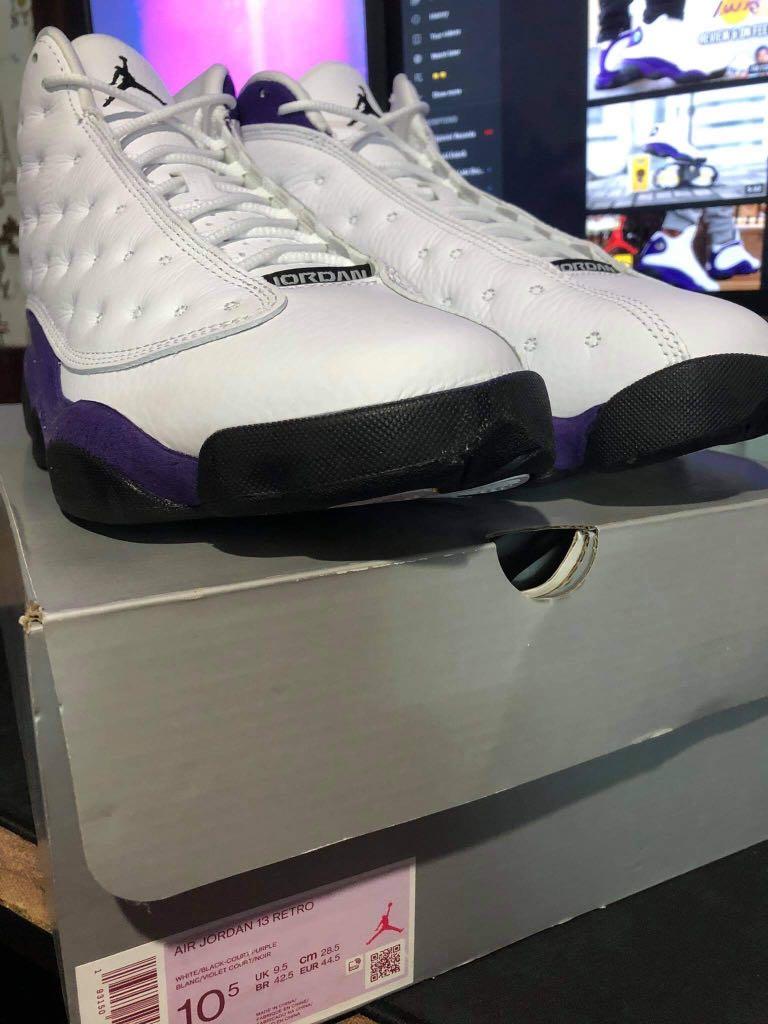 jordan 13 retro lakers