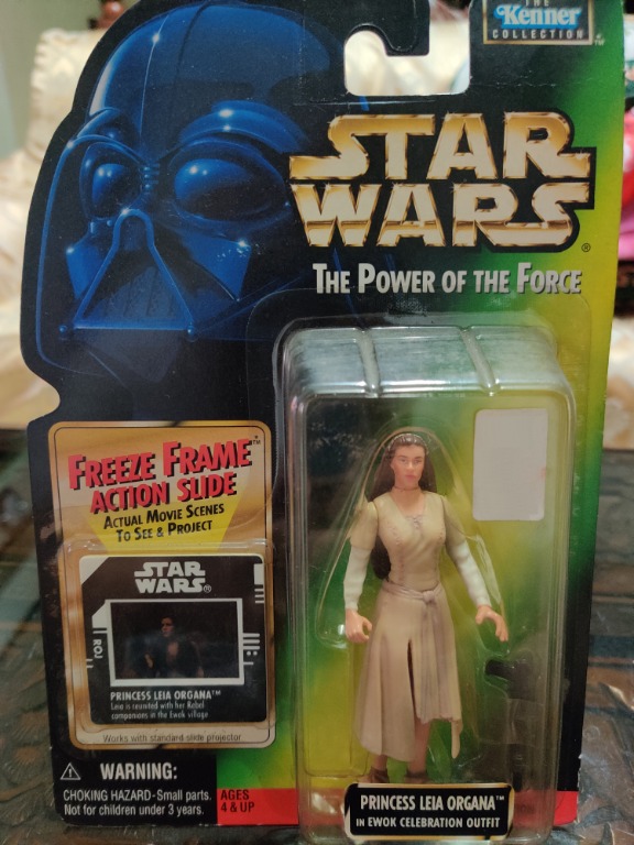 Princess Leia Organa Ewok Celebration Outfi Star Wars Power Of The Force 2 Box 