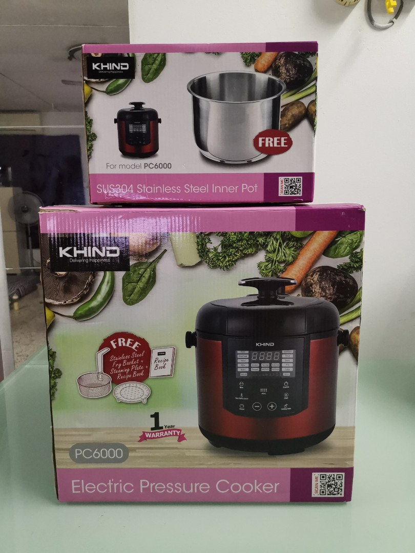 Khind pressure sales cooker pc6000