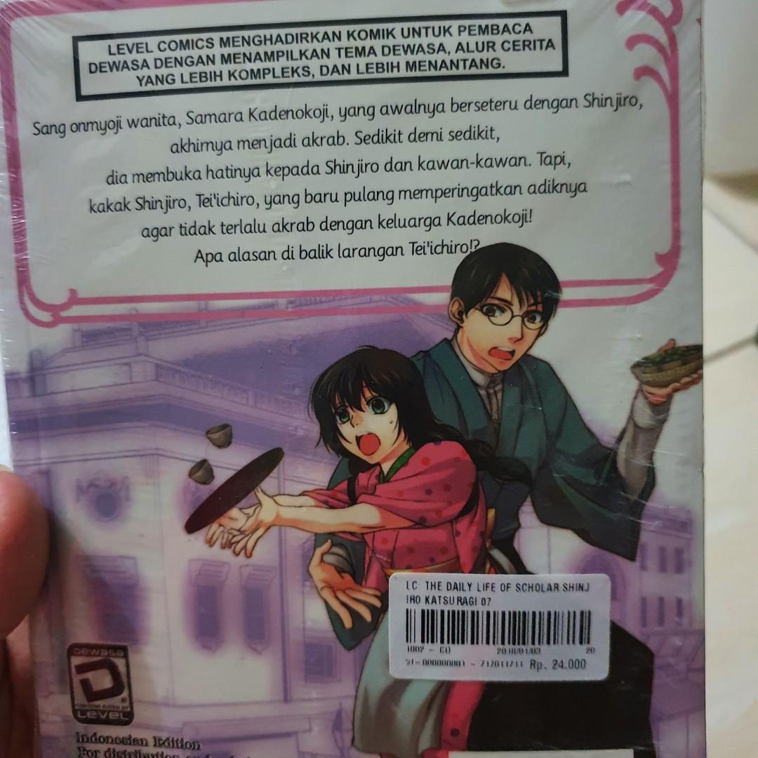 Level Comics Komik Dewasa Daily Life of Scholar Shinjiro Katsuragi 7 Minoji  Kurata Adult, Buku & Alat Tulis, Komik dan Manga di Carousell