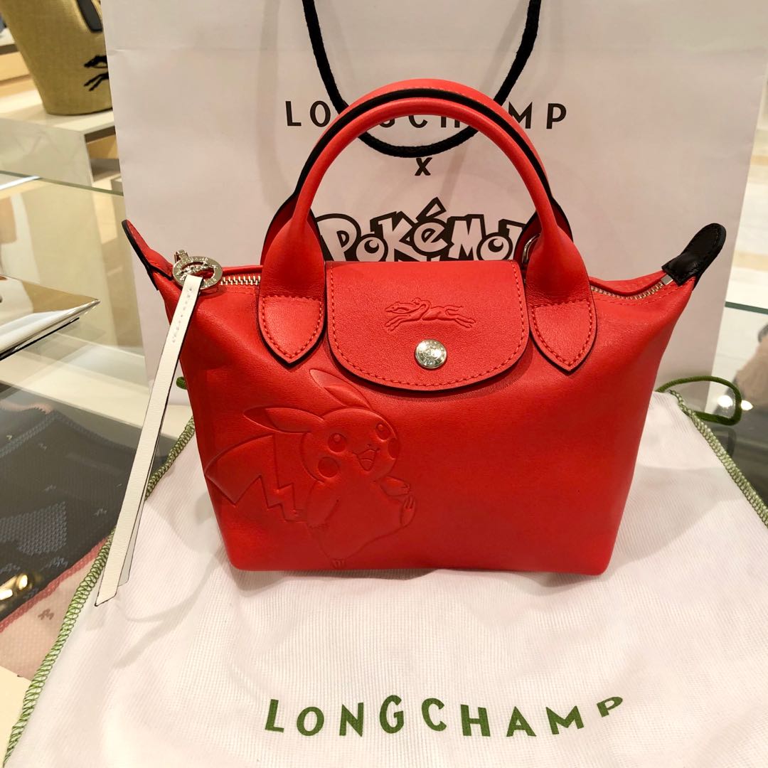 LONGCHAMP Limited Edition Pokémon Hand bag