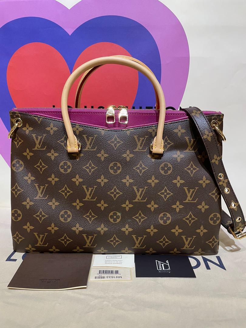 Louis Vuitton Pallas MM Aurore Monogram Bag, Luxury, Bags & Wallets on  Carousell