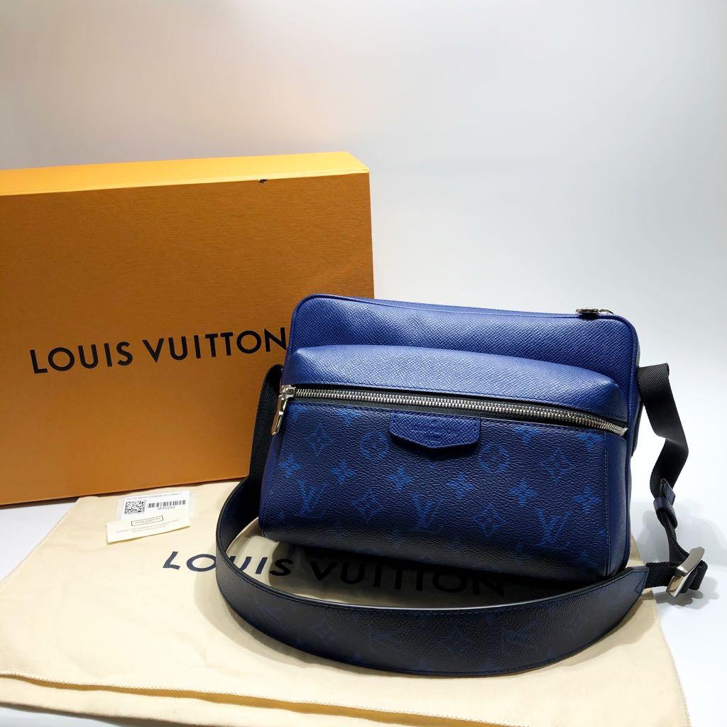 LV OUTDOOR MESSENGER NAVY BLUE, Luxury, Bags & Wallets on Carousell