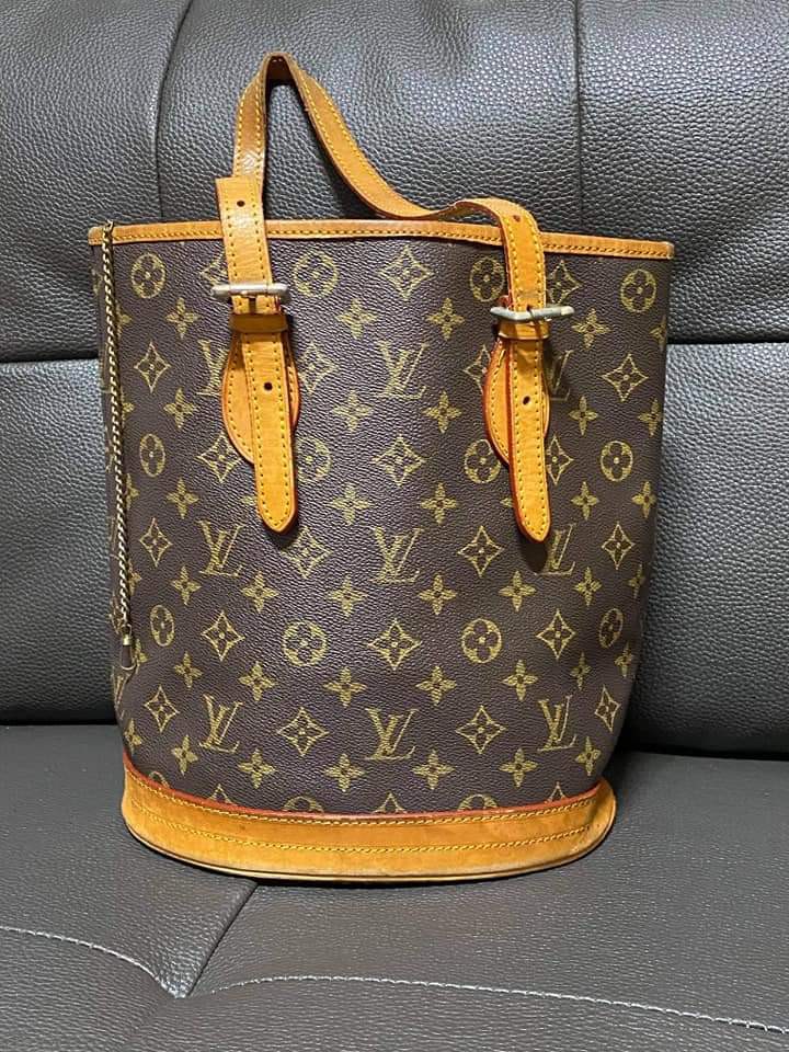 vintage lv bucket purse