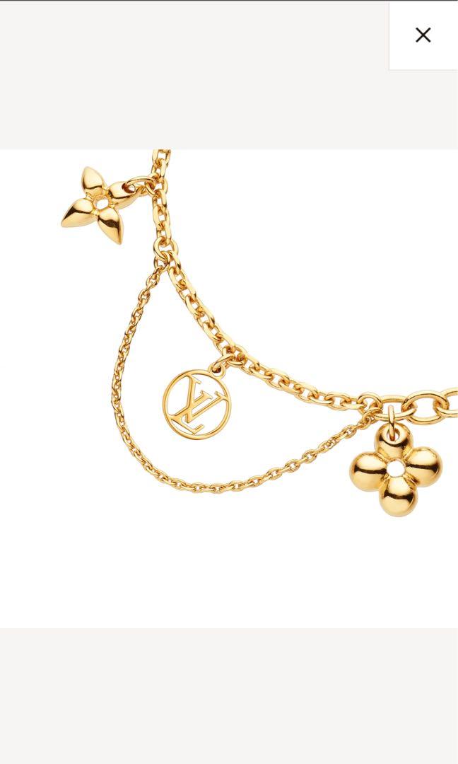 Louis Vuitton Blooming Supple Bracelet - Brass Charm, Bracelets - LOU804415