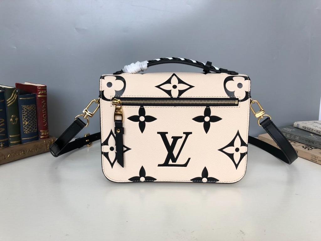 Louis Vuitton Limited Edition Crafty Monogram Metis in White