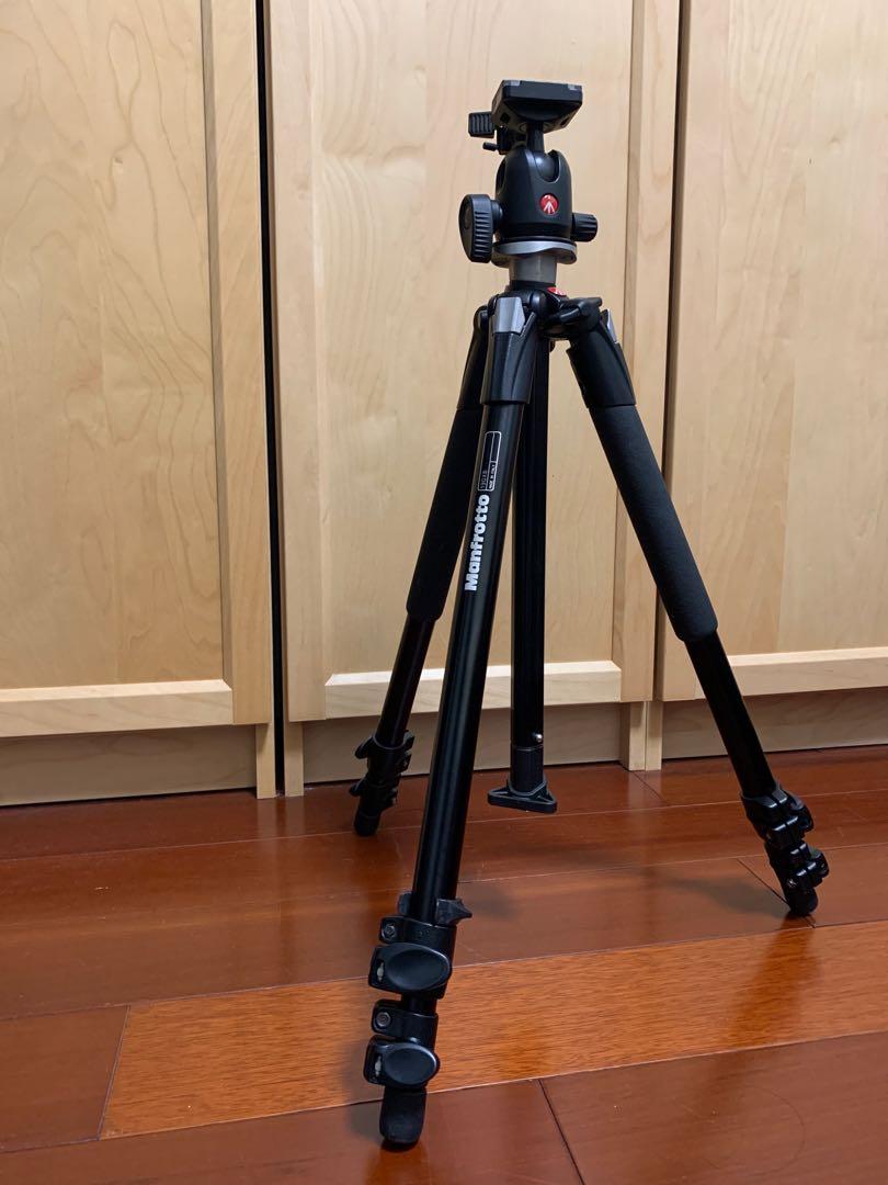 Manfrotto 曼富圖 tripod 190XB腳架 、496RC2 雲台、原廠背袋