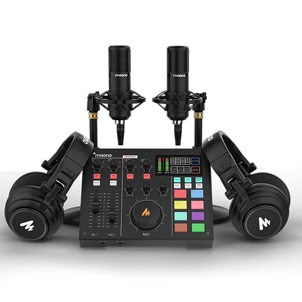 Maono Maonocaster AUAM100 K4 Kit AllInOne Podcast Production Studio