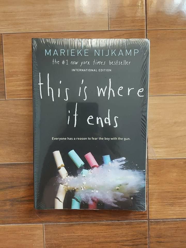 Marieke Nijkamp (Category: Storybooks) located in Quezon City. Submitted by cheverloo (Listing ID 1053641481, Image 1). Description: brandnew. sealed. #thisiswhereitends.
