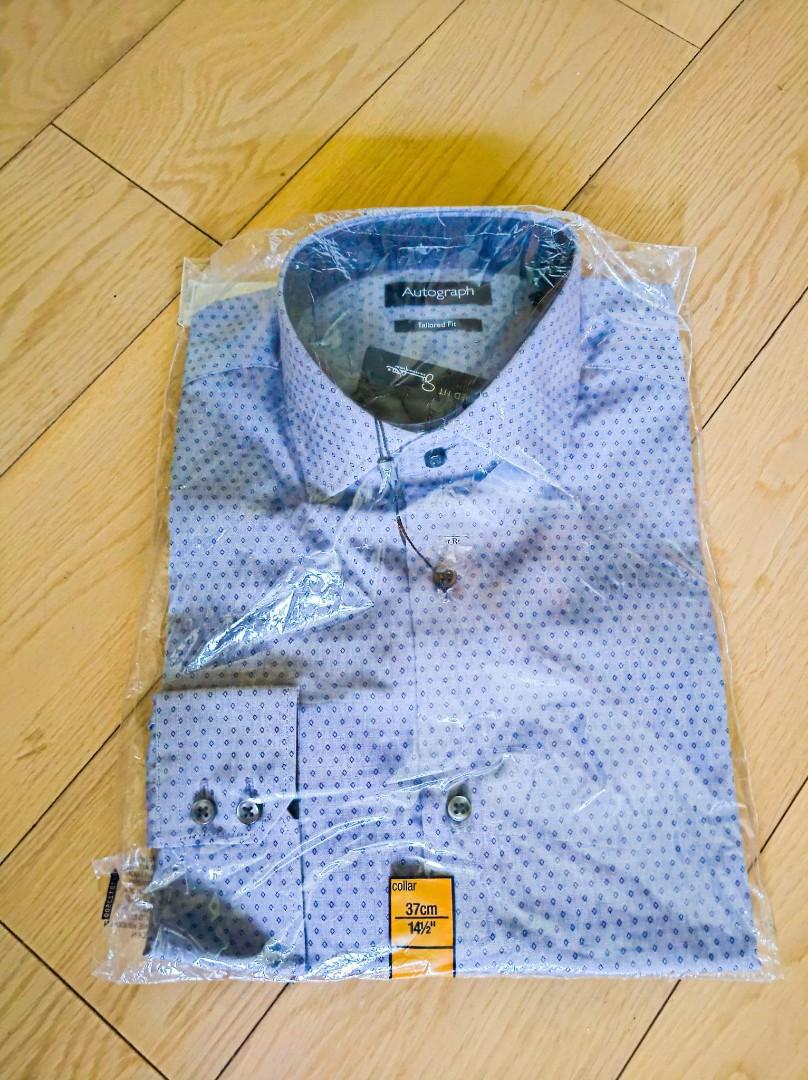 \u0026 Spencer Autograph Tailored Fit Shirt 