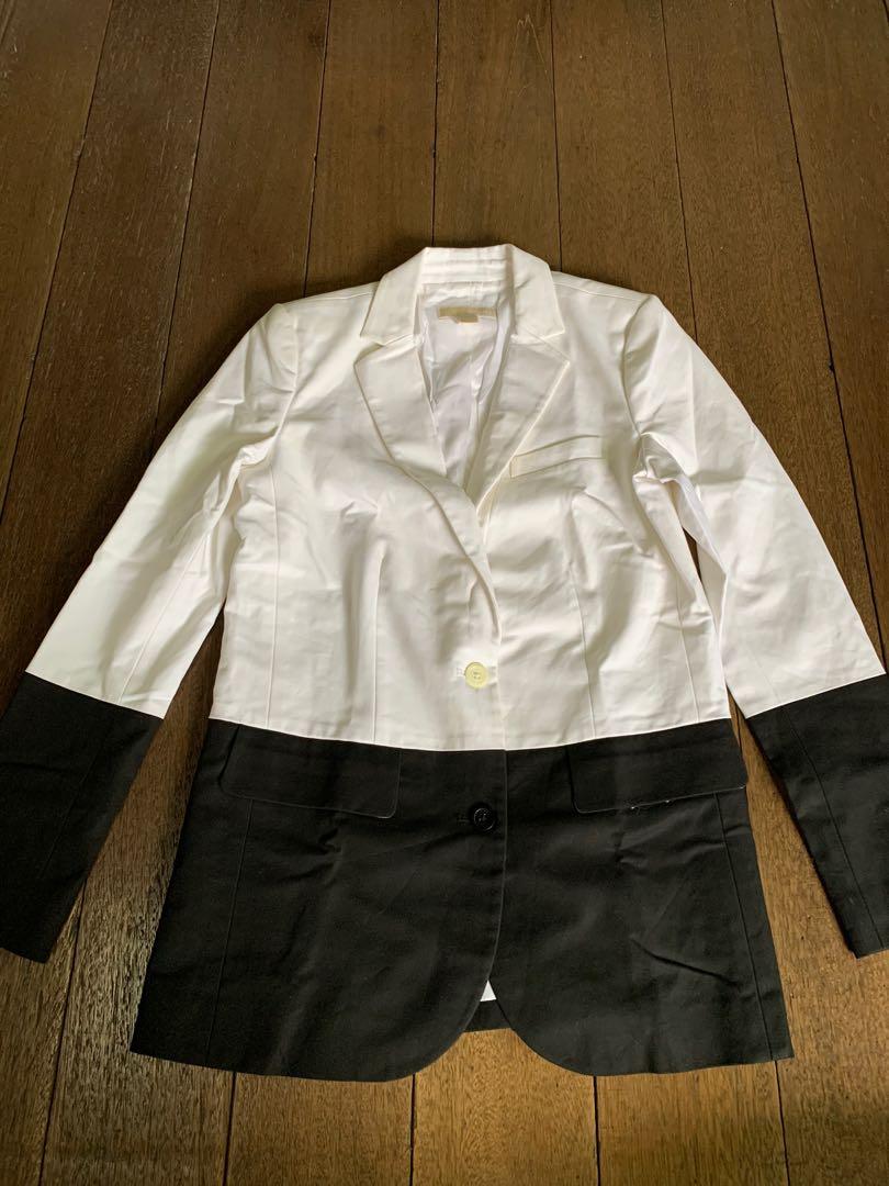Michael Kors BLACK AND WHITE blazer 