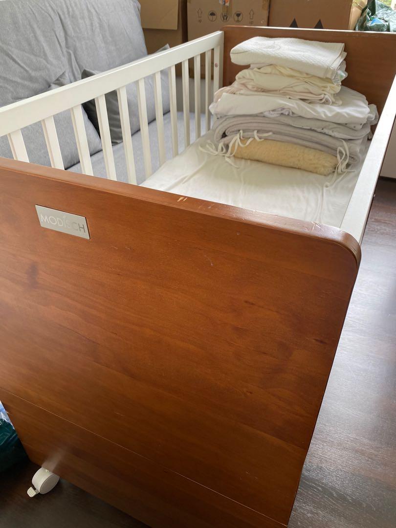 cot with mattress