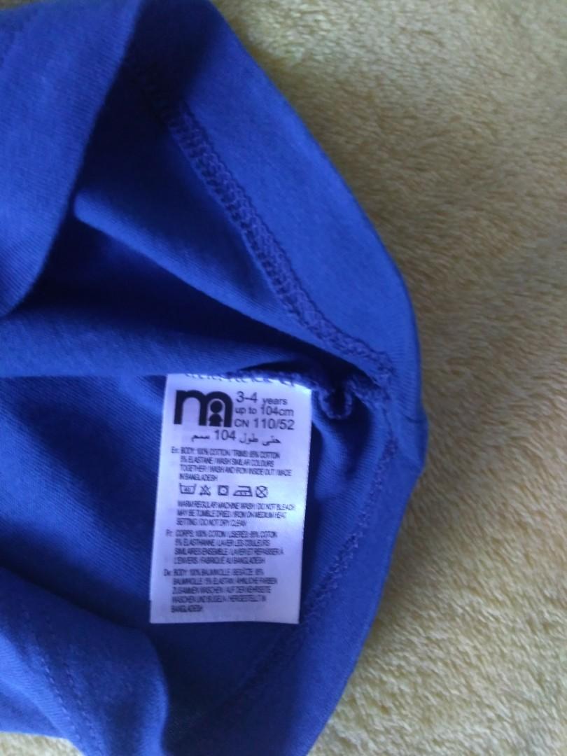 Mothercare shirt (Category: Babies & Kids Fashion) located in Cavite. Submitted by kajm02 (Listing ID 1053539330, Image 2). Description: used once.