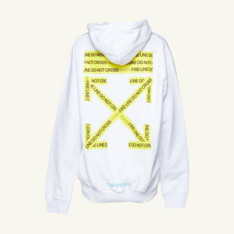 Off white hotsell fireline hoodie