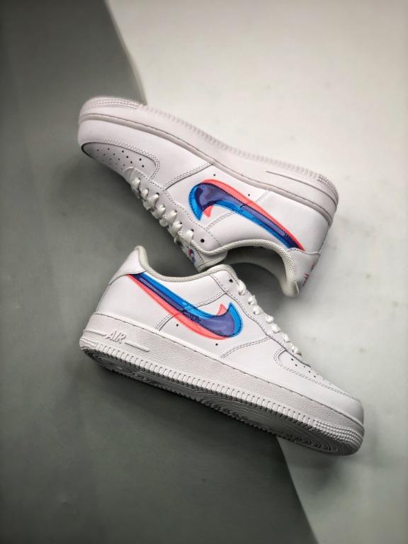 Offer NIKE Air Force 1 white shoes for men size US 10 Euro 44 Ready Stock