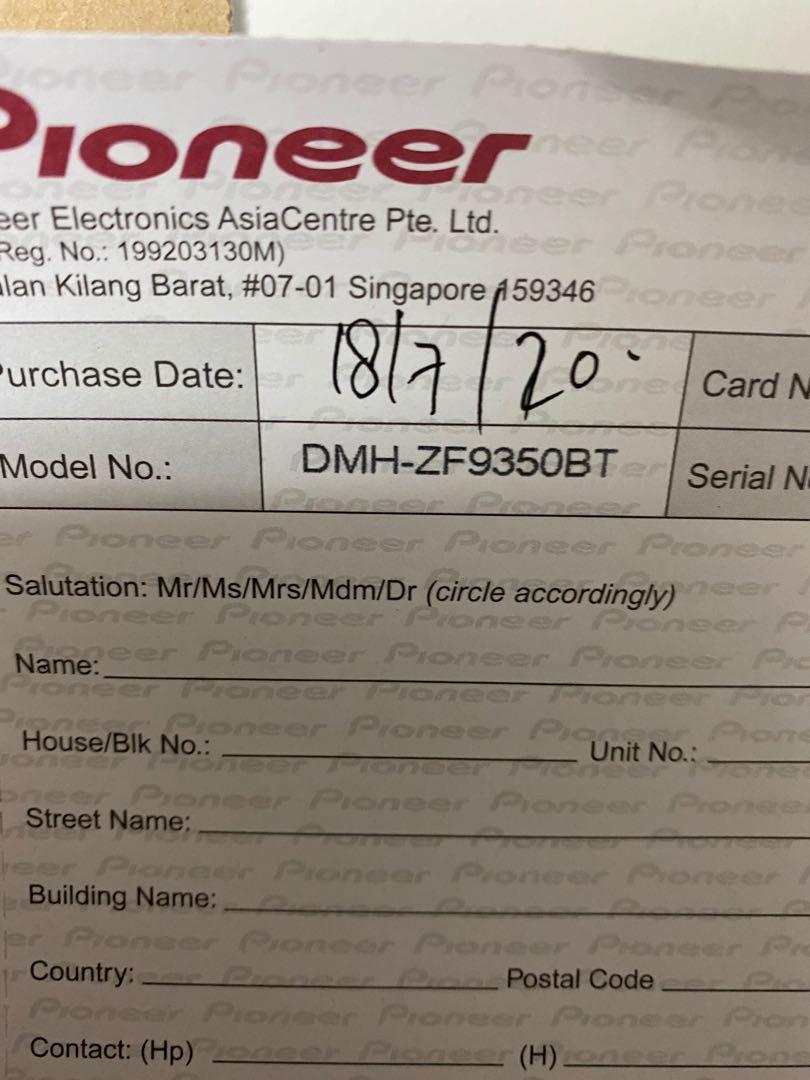 pioneer 9350