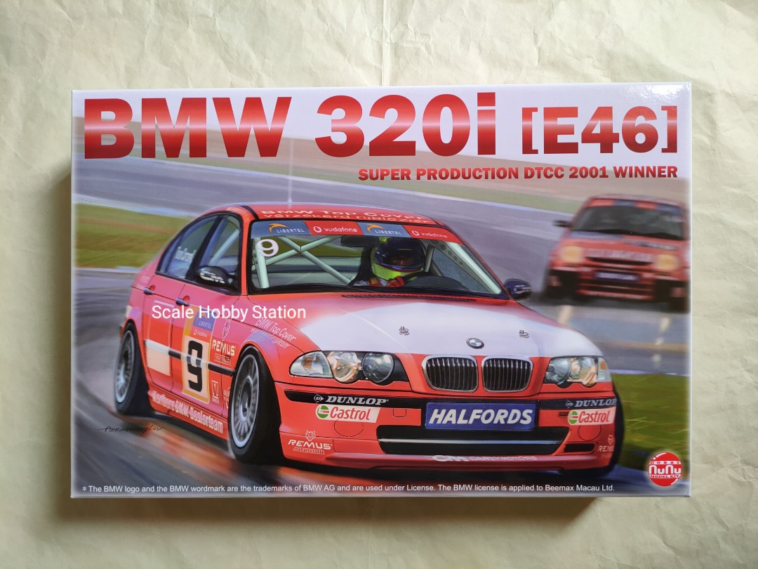 Kit De Pièces Détaillées PLATZ/NuNu 1/24 Pour BMW 320i E46 ETCC 2004 - Réf. NE24033 Neuf