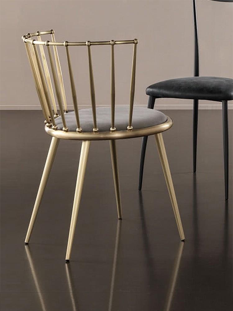 [Preorder] Nordic Luxury Gold Leg Dining Chair, Furniture & Home Living, Furniture, Chairs on