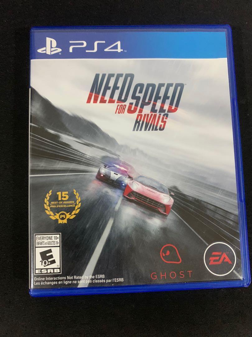 Need for Speed Rivals PS4 Disc, Video Gaming, Video Games, PlayStation on  Carousell