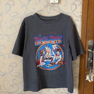 Retro grunge edgy tshirt vintage