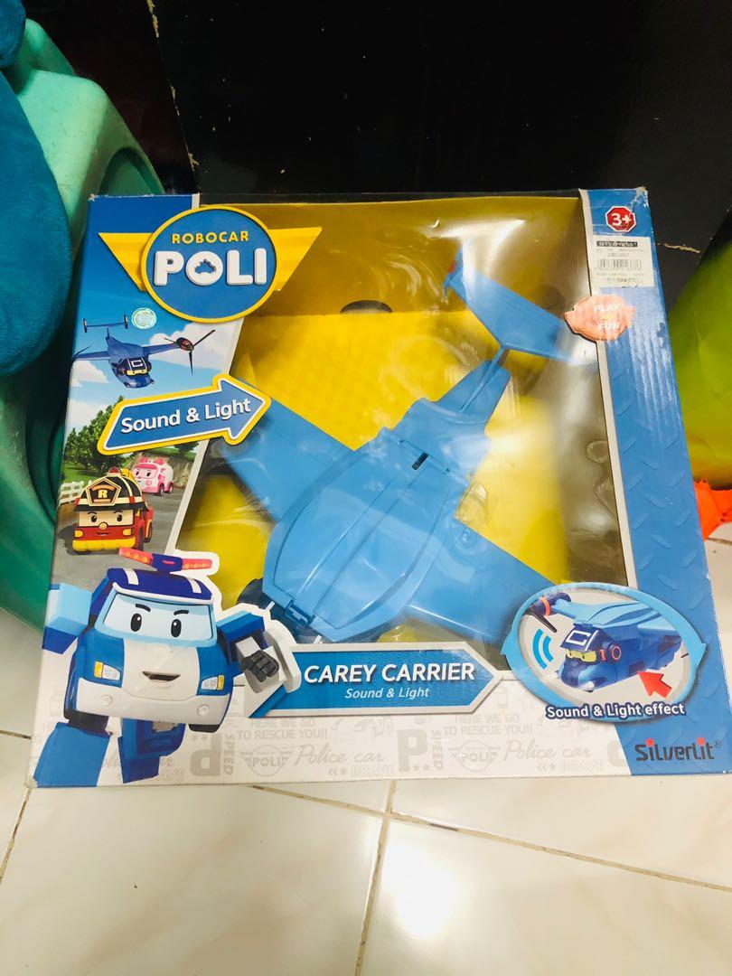 Silverlit Robocar LED Brilliant Poli Carey Carrier Electric