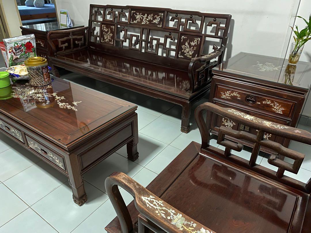 Second hand sales rosewood furniture