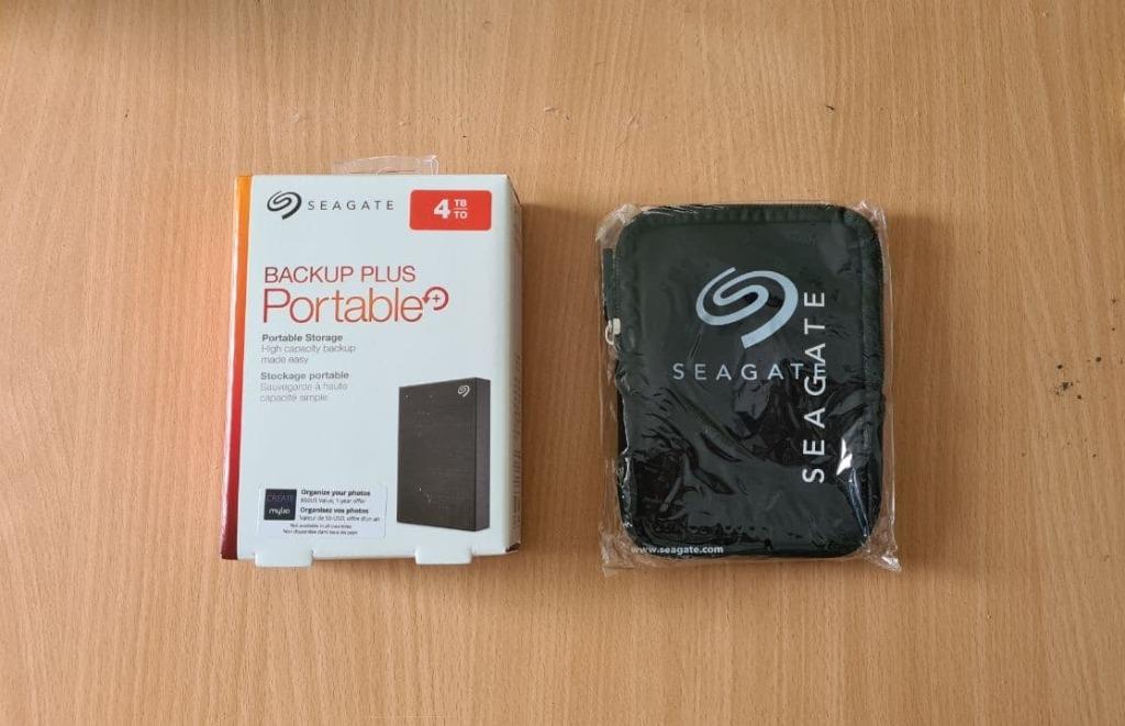 Seagate 4TB Backup Plus Portable Hard Drive HDD (Black), Computers & Tech,  Parts & Accessories, Hard Disks & Thumbdrives on Carousell