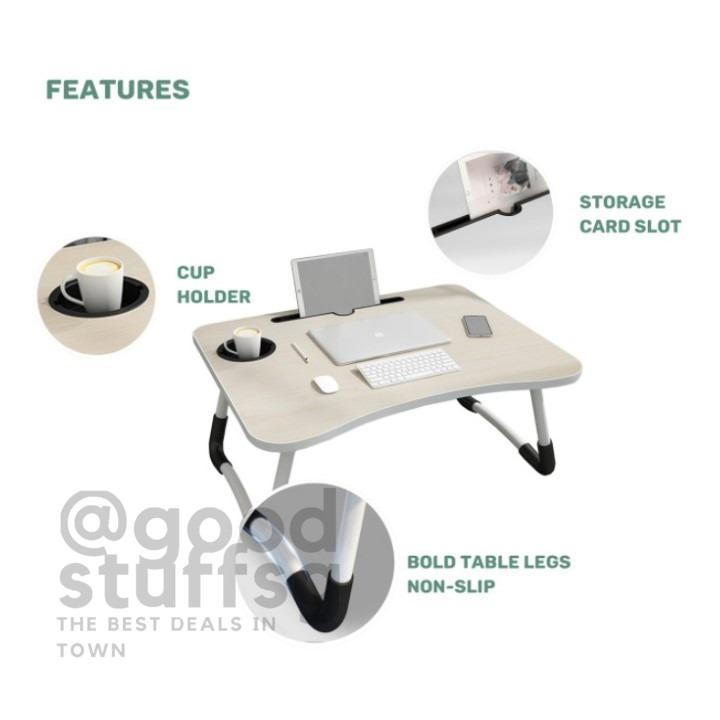 [SG SELLER] MANZO Laptop Table Stand Space Saving / Foldable / Laptop