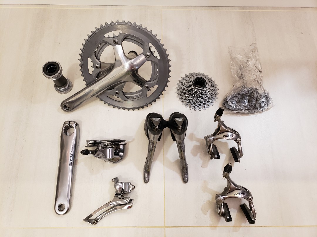 Shimano 105 5600 groupset, 運動產品, 單車及配件, 單車- Carousell