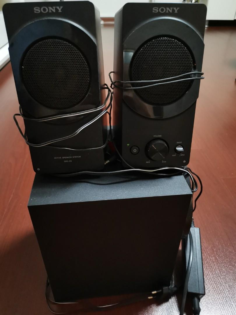 Sony speaker system SRS-D5, Audio, Soundbars, Speakers  Amplifiers on  Carousell