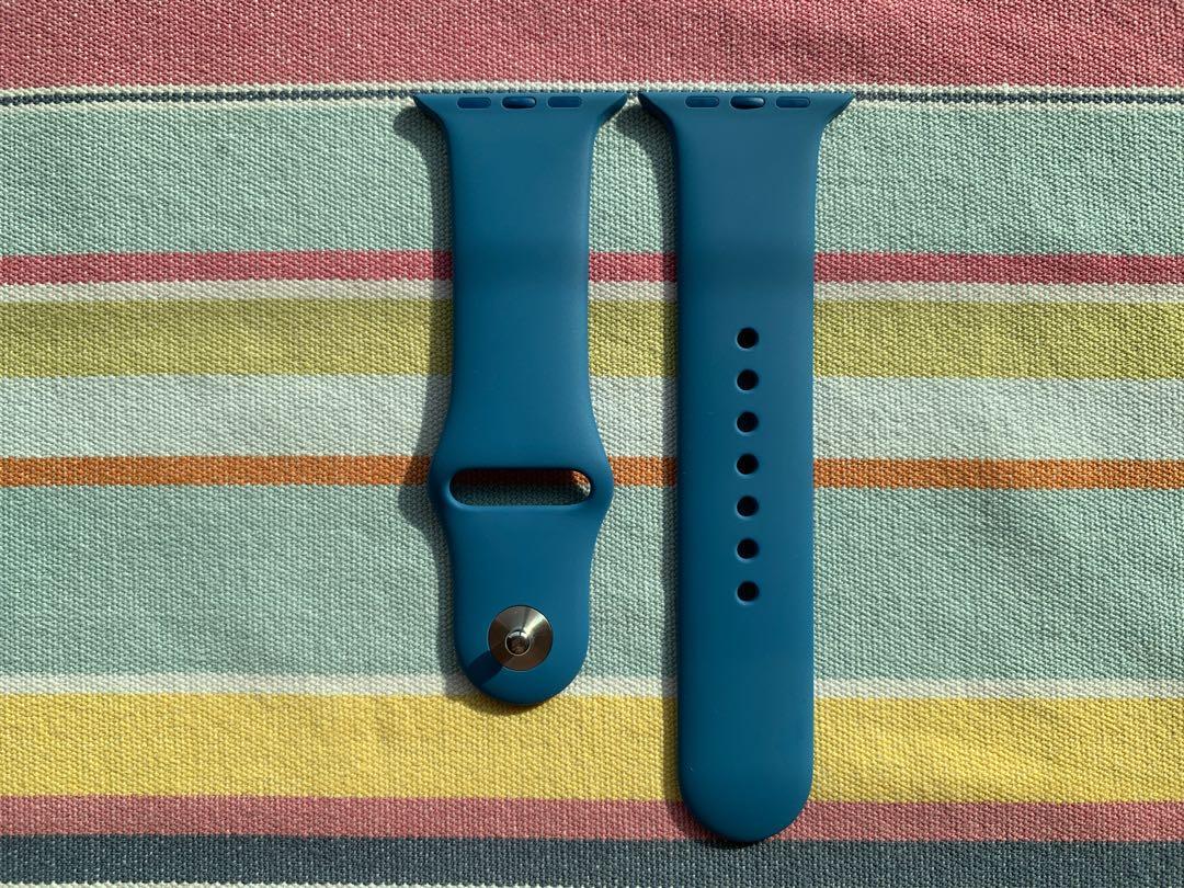 Denim blue top apple watch band