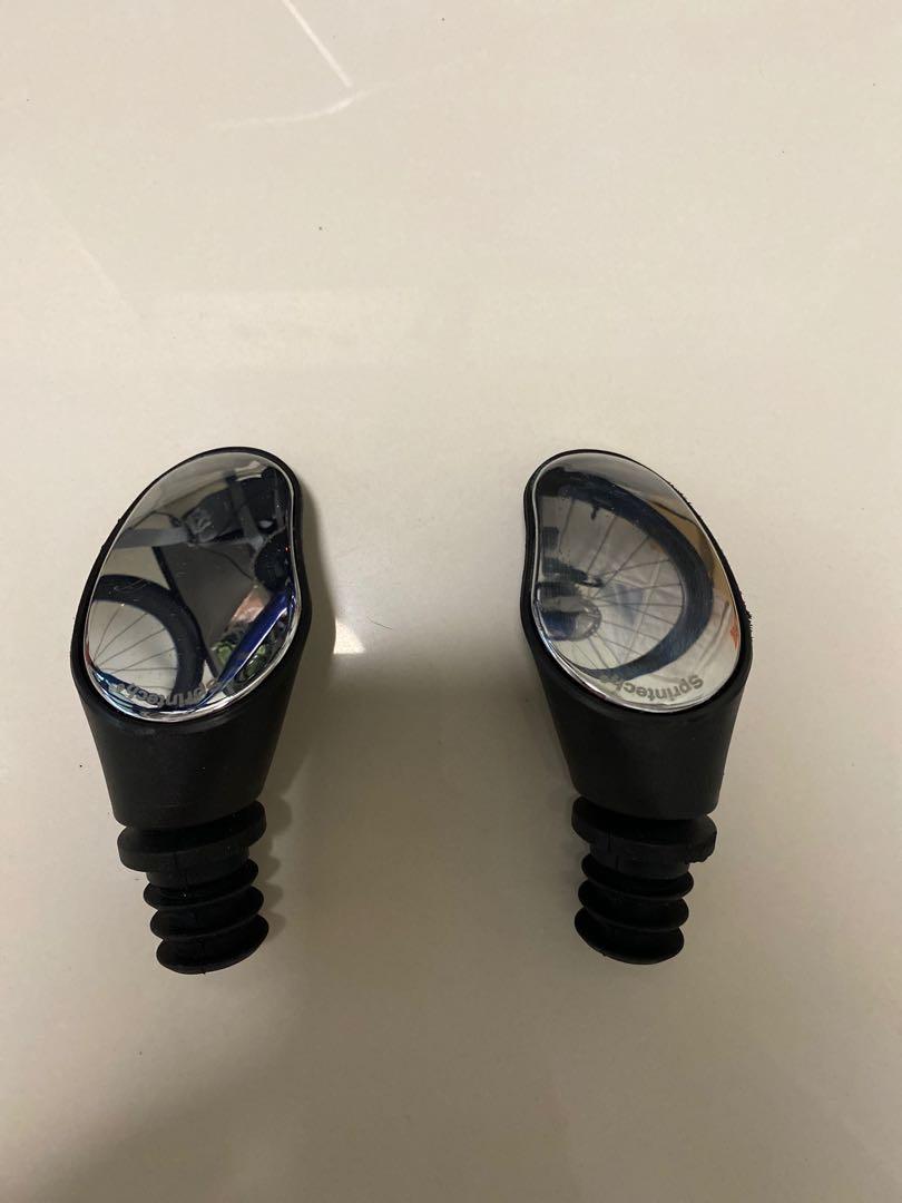 Sprintech Road Drop Bar Rearview Bike Mirror Safety Bicycle Mirror