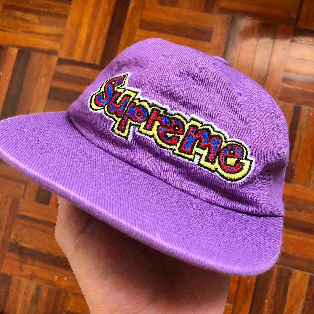SUPREME GONZ SIX PANEL CAP PURPLE Men s Fashion Watches