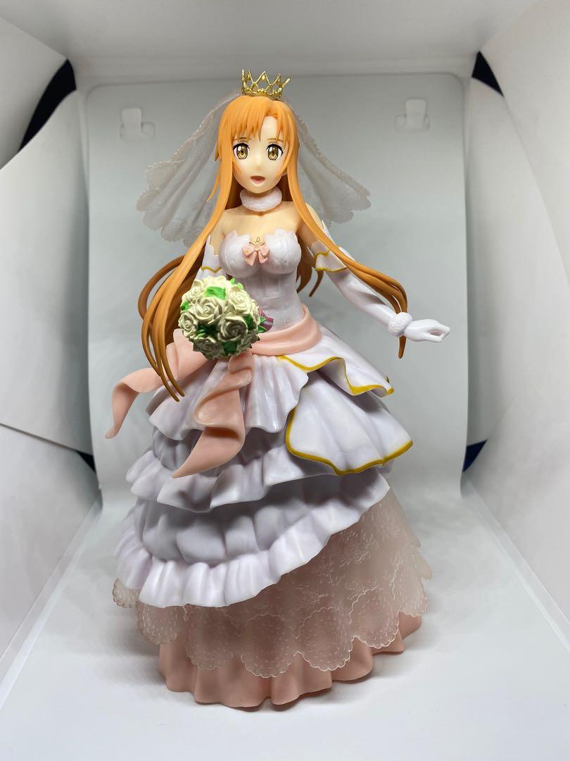 Asuna wedding dress figure Clearance