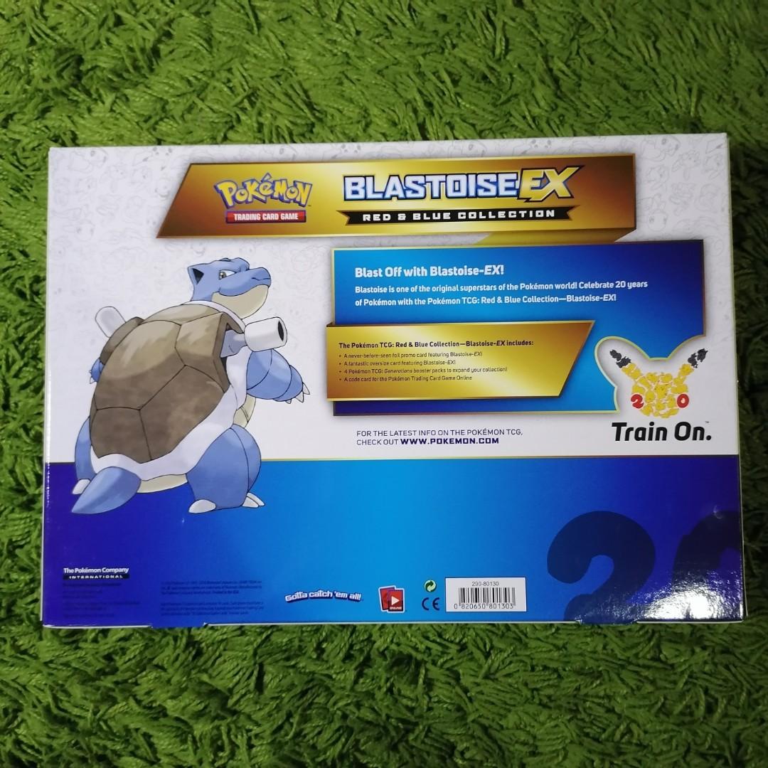 Blastoise EX Red & Blue Collection – Pokemon 20th Anniversary CODE CARD Only, Ungraded, Yu-Gi-Oh Misprint?