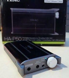 TEAC HA P50 Portable Headphone Amplifier DAC
