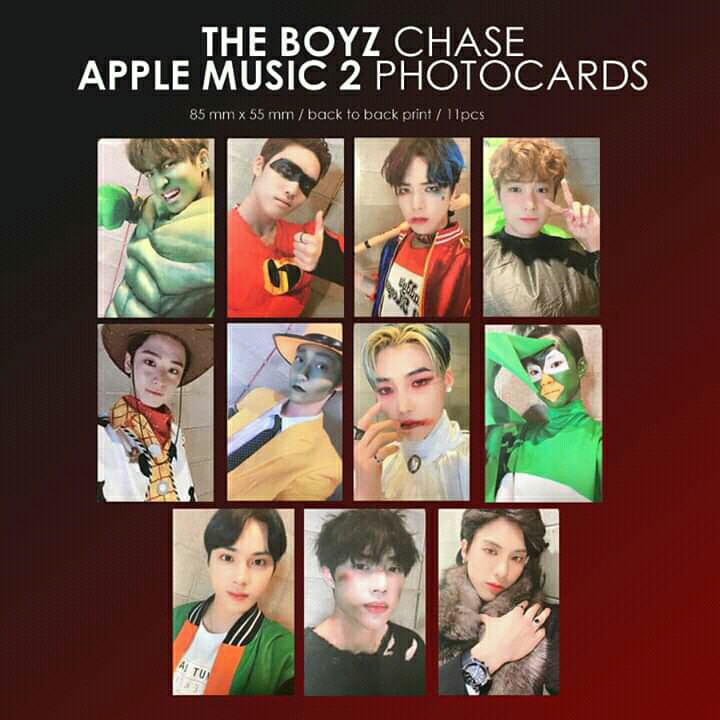 The Boyz Chase Benefit Photocards Please Read The Note Hobbies Toys Memorabilia Collectibles K Wave On Carousell