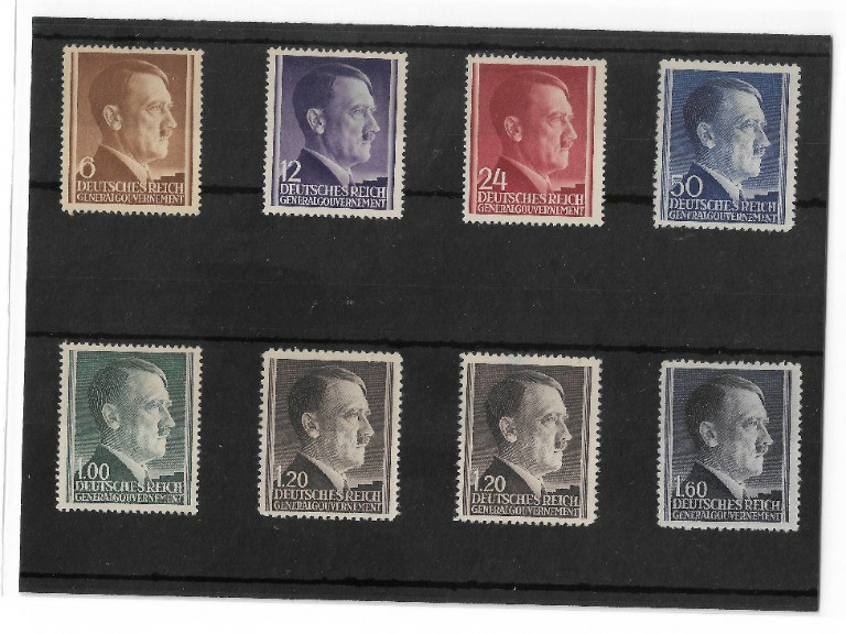 Third Reich Hitler Head Stamp Stockcard, Hobbies & Toys, Memorabilia