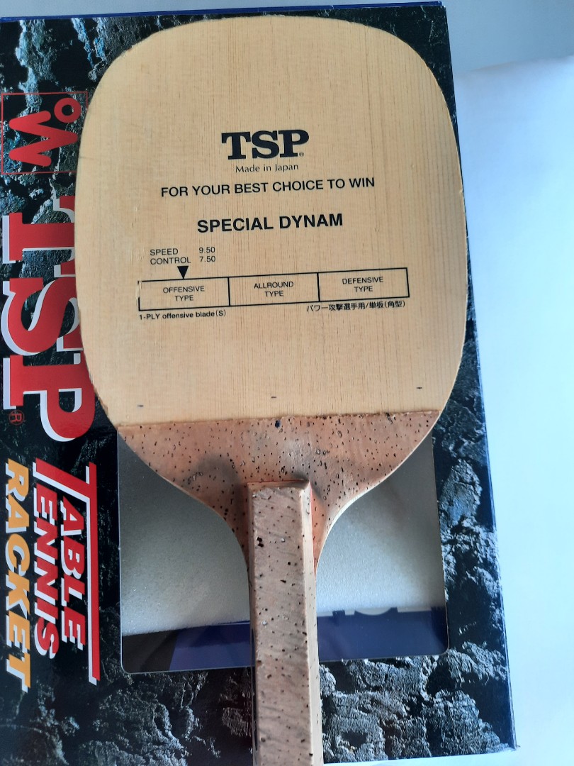 TSP SPECIAL DYNAM, Sports Equipment, Sports & Games, Racket & Ball