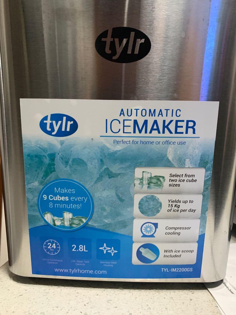 Tylr Portable Ice Maker (2020), TV & Home Appliances, Kitchen
