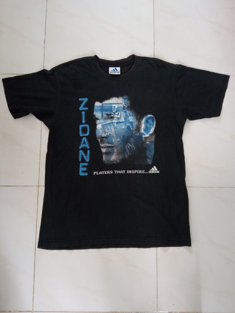 Zidane t shirt adidas clearance
