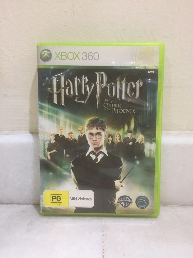 the　Harry　on　Video　Xbox　Xbox　the　Games,　Video　'And　Potter　Gaming,　Phoenix',　of　Order　360　Carousell