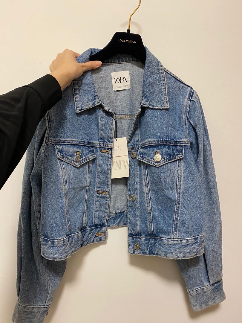 Zara denim jacket, Women's Fashion, Coats, Jackets and Outerwear on  Carousell