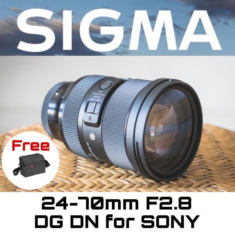 12 12 Promo Sigma 24 70mm F2 8 Dg Dn For Sony Photography Cameras Mirrorless On Carousell