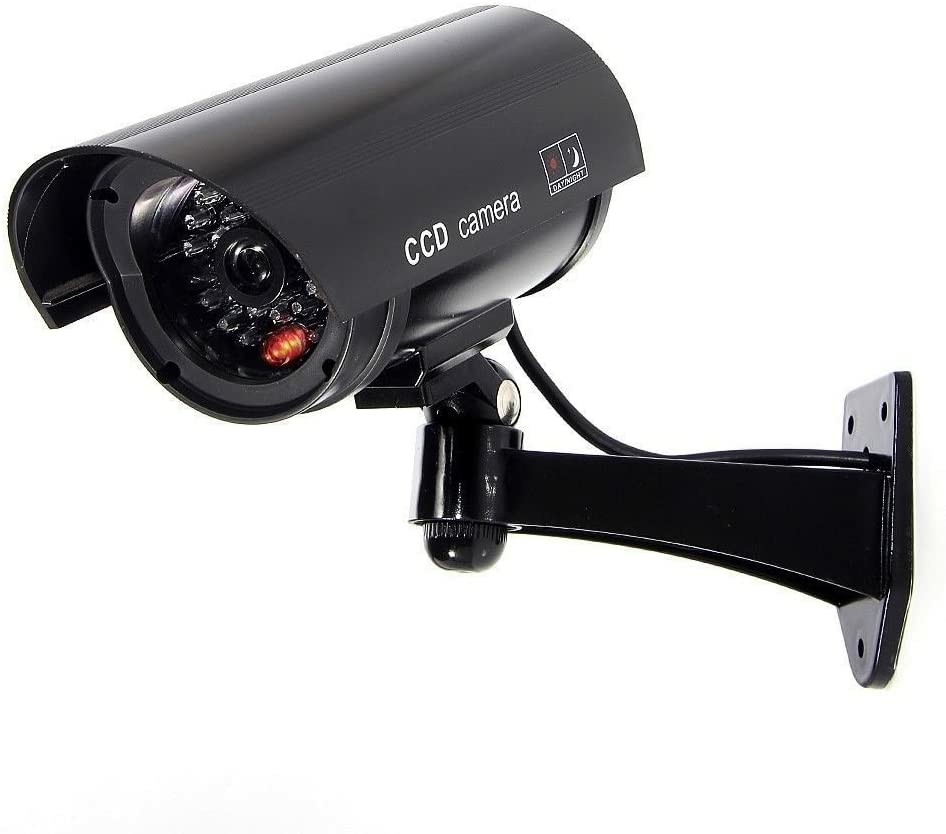 2212) Fake Outdoor Security Camera, Dummy CCTV Surveillance System with