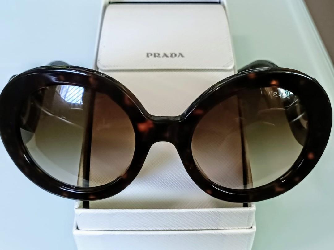 99 PRADA SUNGLASSES PR 27NS MINIMAL BAROQUE Women s Fashion