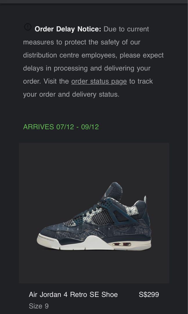 Air Jordan 4 Deep Ocean, Men's Fashion, Footwear, Sneakers on Carousell